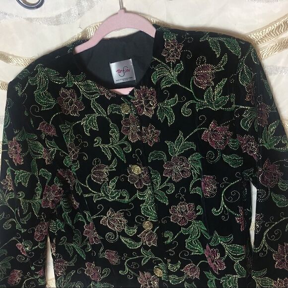 Velvet button up blazer   - Picture 10 of 10